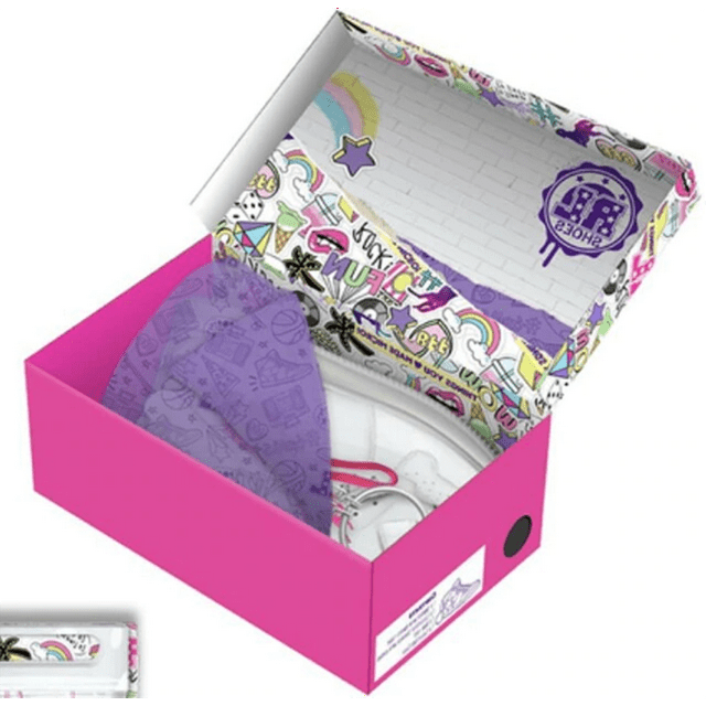 Real lIttles sneakers open box